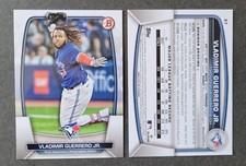 VLADIMIR GUERRERO Sr & Jr Baseball Cards Your Pick 2001 to 2023 Bowman