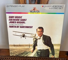 TWO DISC SET HITCHCOCK "NORTH BY NORTHWEST" MOVIE ON LASERDISC