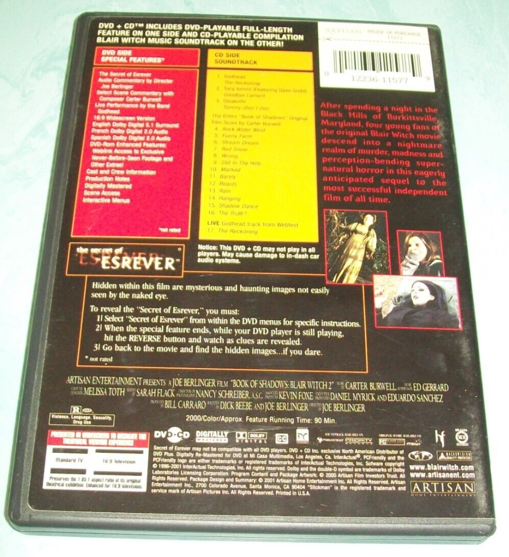 Blair Witch Experience Special Limited Edition Collector's Set