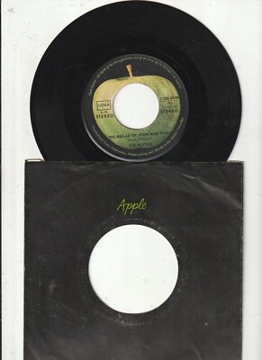 The Beatles - The Ballad Of John And Yoko / Old Brown [Vinyl Single] APPLE 1969