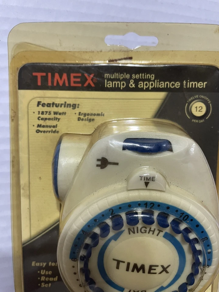 Timex Lámpara de ajuste múltiple y temporizador de electrodomésticos en paquete  Foto 2 de 4