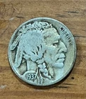 1937 S Buffalo Nickel