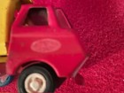 Vintage 1974-75 TONKA DUMP TRUCK 5" Pressed Steel Red Cab Yellow (#256A) — photo 7