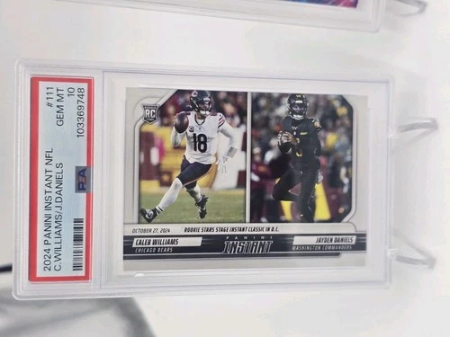 2024 Panini Instant - Caleb Williams, Jayden Daniels #111 /2712 (RC)