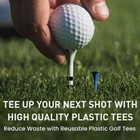 White Plastic Golf Tees 2 3/4 Driver Tees 80 Pack w/ 1 1/2 Iron Tees 20 Pack — photo 6