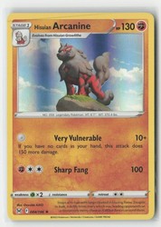 Hisuian Arcanine 084/196 Holo Rare Lost Origin