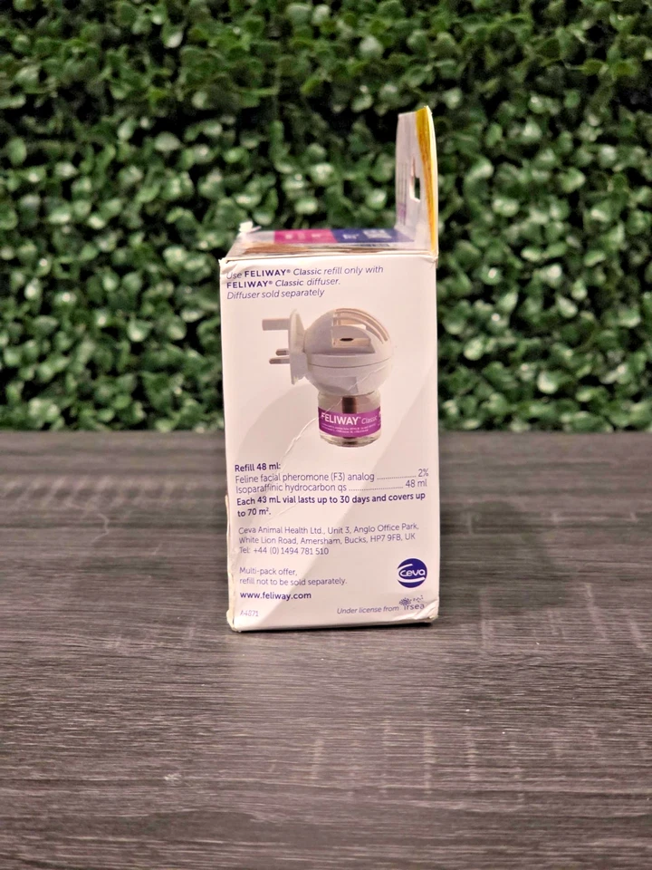 (3 PACK) FELIWAY Classic Happy Cat Calming Pheromone Refill - 90 Days (EXP 2027) - Image 4 of 4