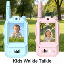 Rechargeable Kids Walkie Talkies With 2.0-Inch IPS Display for 3  12 Kids US