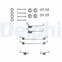 ZubehöRsatz Bremsbacken Delphi LY1110 FüR Peugeot 106 AX 1A 1C S1 ZA S0 CitroËN