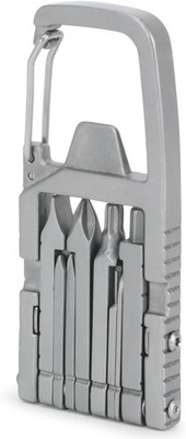 Generic 12 in 1 Keychain Multitool Screwdriver Bit Folding Multi Tool Bottle Ope