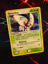 MP Pokemon BUTTERFREE Card EX FIRERED & LEAFGREEN Set #2/112 Holo Foil Rare on eBay