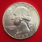 1953-P Washington Quarter * Gem BU++ (album toned) * 952