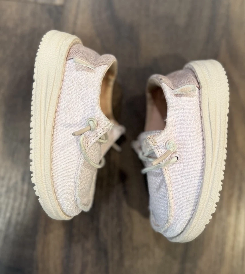 Hey Dude Pink Wendy T Sugar ShineToddler Talla 5 Sin cordones Foto 2 de 4