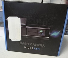 V100 2.5 K Dash Camera New In Box All Manuals And Cords Included