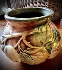 Weller Pottery Baldin Apple & Branches Vase C1915