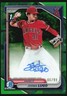 2024 Bowman Draft Chrome Sapphire Green Refractor 66/99 Joswa Lugo Auto GS1