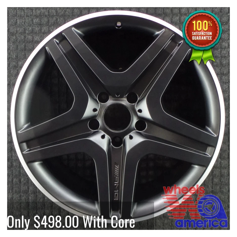 Wheel Rim Mercedes-Benz G Class G63 AMG G65 GLS63 20 2013-2018 Factory OE 85327 Foto 2 de 4