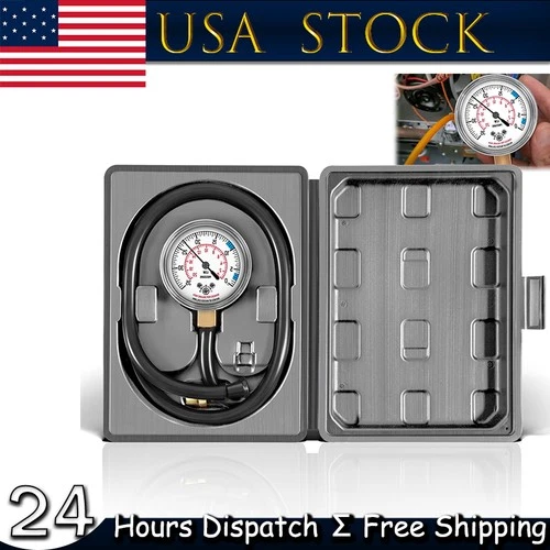 Natural Gas or LP Gas Manifold Pressure Test Kit 0-35" W.C,1/8" NPT, 40" Length