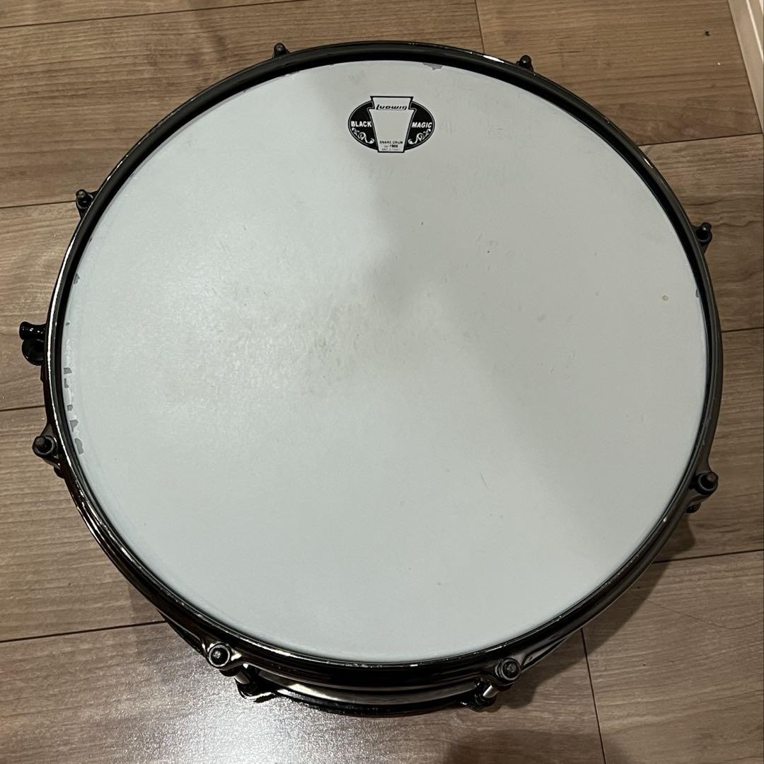 スネア ブラックマジック Ludwig Black Magic 13x7 Snare Drum with Diecast Hoops | eBay