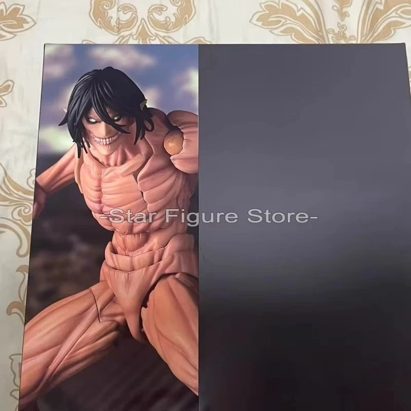 Attack on Titan Eren Jaeger Action Figure Revoltech Amazing Yamaguchi Eren Model - Image 4 of 4