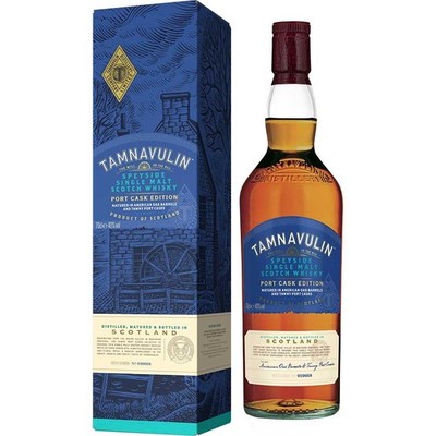 Tamnavulin Port Cask Edition Single Malt Whisky - 40% Vol. / 0,7 Liter