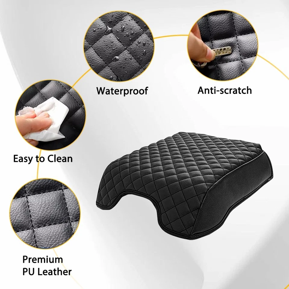 Крышка подлокотника крышка центральной консоли кожа микрофибра для Ford F350 Super Duty 2017-2022 - Изображение 3 из 4