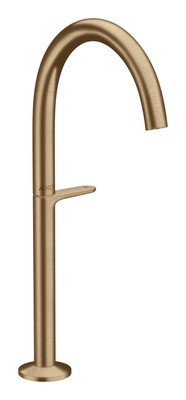 Axor One Waschtischmischer Select 270 mit Push-Open Ablaufgarnitur Ausladung...
