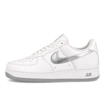 ミ*ー様 Nike Air Force 1 ホワイト/シルバー Size 9 - Nike Air Force 1 Low Color of the Month - White Silver