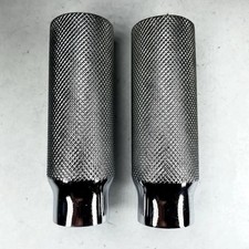 Vintage BMX Freestyle Steel Bolt On Pegs Chro...