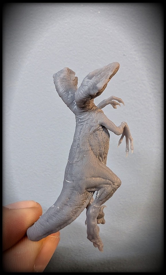 Jurassic World Rebirth Mutant Raptor Model Figure | eBay