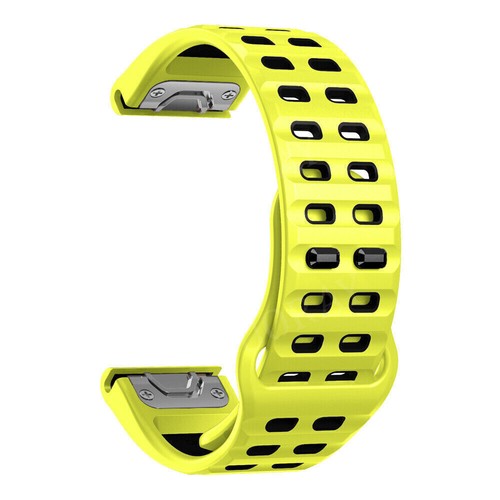 Pulsera de silicona Quick Fit para Garmin Fenix E 8 7X/7 6X/6 5X/5 Plus 3HR Epix Pro - Imagen 38 de 60