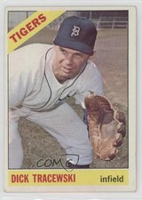 1966 Topps Dick Tracewski #378 0z0n