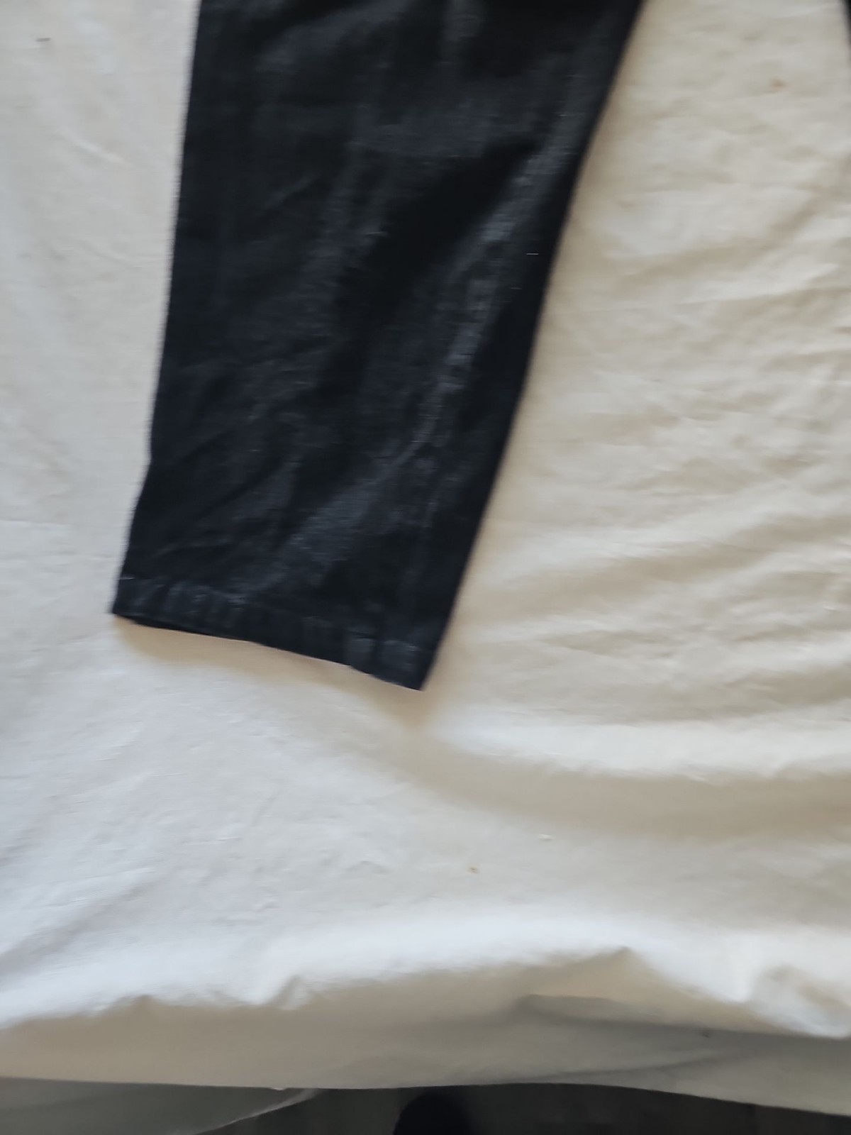 Vintage Lee Original Jeans Black Straight Leg Denim Shorts 368 image 3