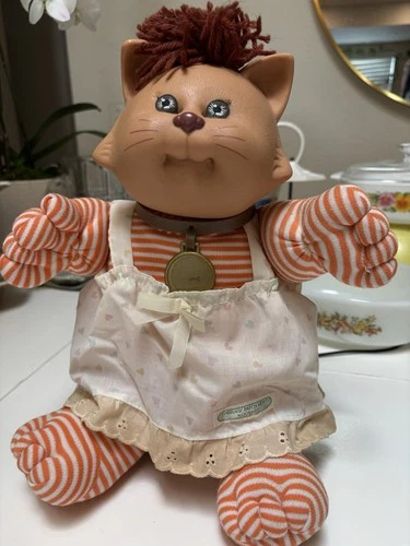 Vintage 1983 Cabbage Patch Kids Koosas Cat Original Brand Clothes