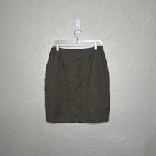 Lauren Ralph Lauren Wool Pencil Skirt - Small