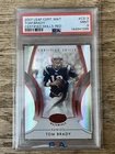New Listing2007 Leaf Certified Materials Skills Red Tom Brady PSA 9 MINT 128/250  CS-3