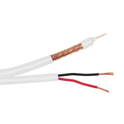 ENS RG59 Coax 1000FT Solid Bare Copper Siamese Coaxial Cable Bulk- 20 AWG RG59 - Picture 4 of 5