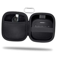 for Bose New SoundLink Micro 2nd Gen Speaker Protective Case, Black Black Case