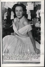 1960 Press Photo Actress Dolores Del Rio in Hollywood, California - pix29581