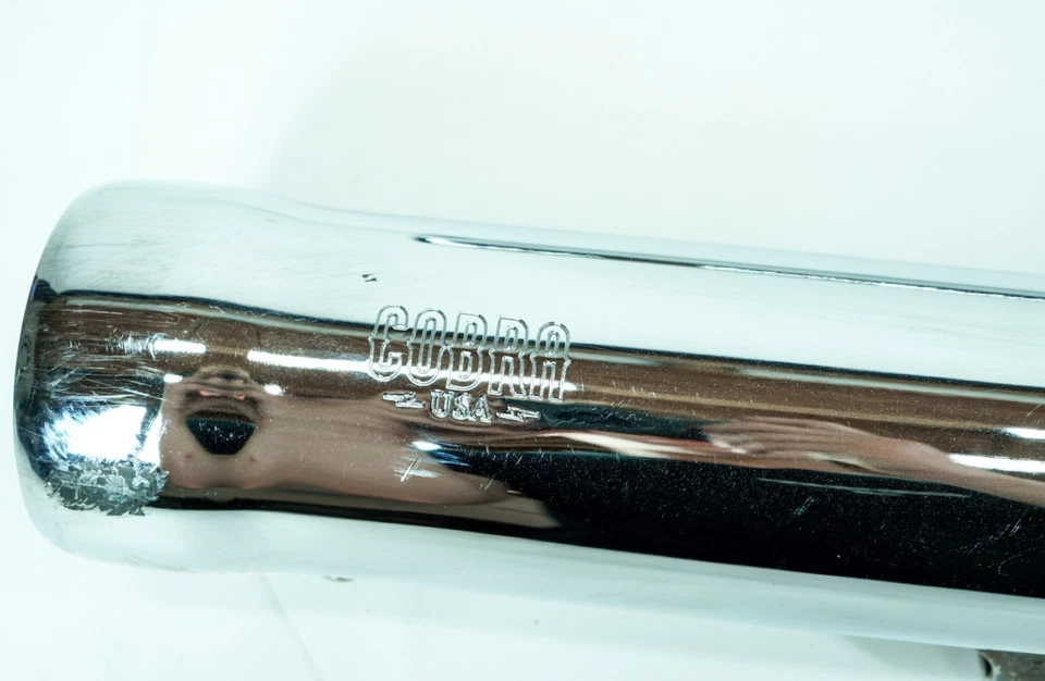 11 silenciadores de tubos de escape Harley Sportster Custom XLH1200C - COBRA - 1366 Foto 2 de 4