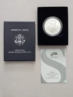 2008 Silver American Eagle One Dollar Uncirculated Coin w/ Mint Box & COA