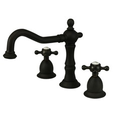 Kingston Brass KS197.BX Heritage 1.2 GPM Widespread Bathroom - Bronze