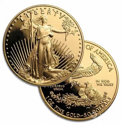 2000 1 oz American Gold Eagle BU