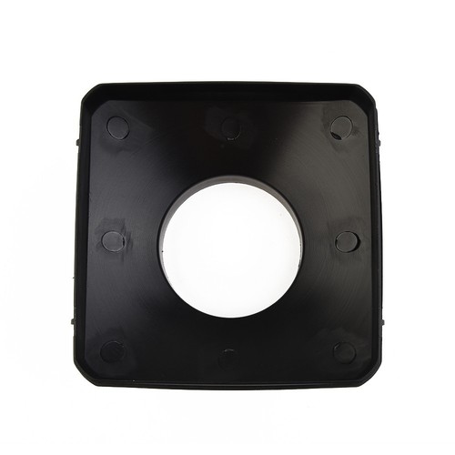 1x Single Hole Cover Outlet Cover Single Hole 75mm Diameter Black Fashion Hot - Picture 10 of 12