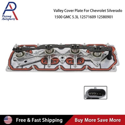 Valley Cover Plate For Chevrolet Silverado 1500 GMC 5.3L 12571609 12580901