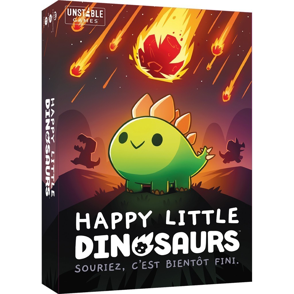 Jeux de société Happy Little Dinosaurs pour animer les après-midis en famille avec enfants