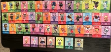 Nintendo Animal Crossing Amiibo Cards - LOT OF 49!