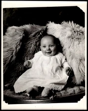 Baby Portrait 8" x 10" Brown Brothers Original Type 1 Photo GG61
