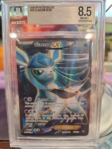 Glaceon-EX graded BGS 8.5 for sale on eBay