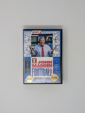 John Madden Football '93 Sega Genesis CIB Tested COMPLETE